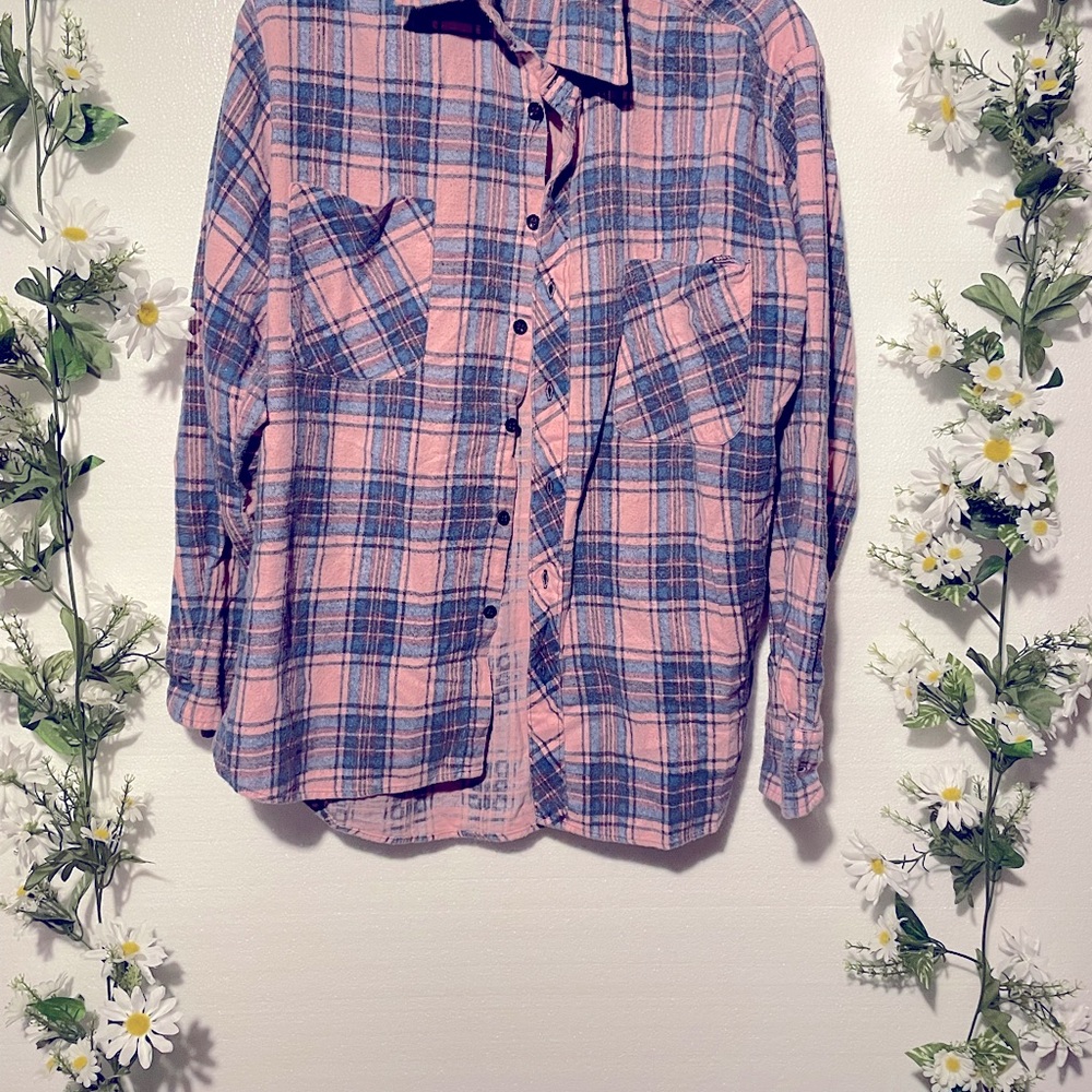 URBAN OUTFITTERS VINTAGE one size plaid flannel